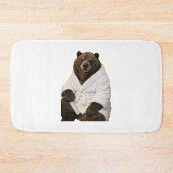 Item preview, Bathrobe Cave Bear designed and sold by Sillytoe.