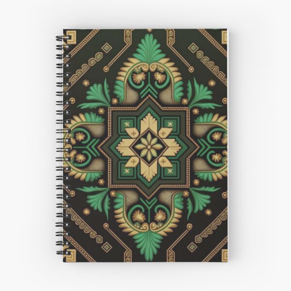 Aperçu de l'œuvre Ornamental Floral Mandala - Vintage Botanical Geometric Art créée et vendue par WJSacredAr.