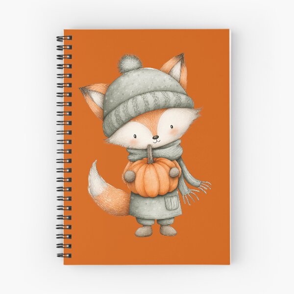 Item preview, Finneas the Festive Pumpkin Fox designed and sold by Step & Stow.
