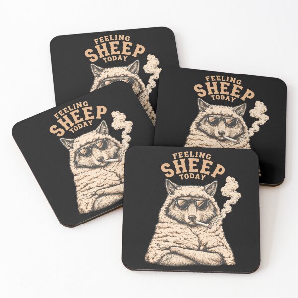 Item preview, Wolf Feeling Sheep Today  designed and sold by ClubVacay.