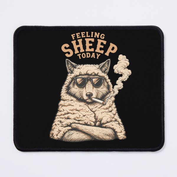 Item preview, Wolf Feeling Sheep Today designed and sold by ClubVacay.