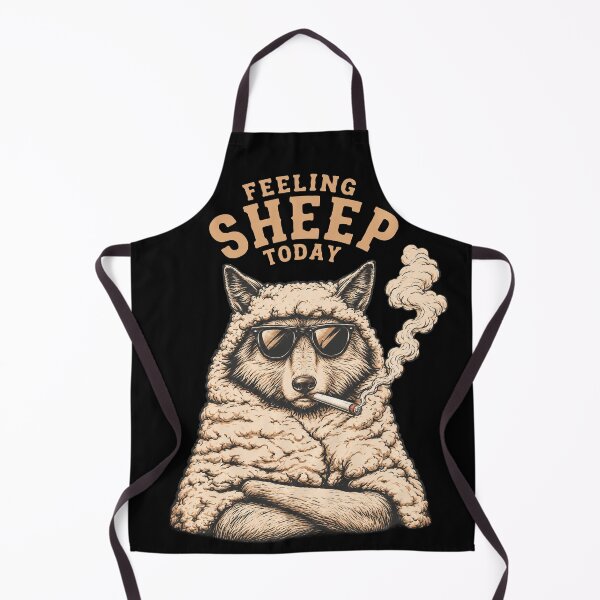 Item preview, Wolf Feeling Sheep Today designed and sold by ClubVacay.