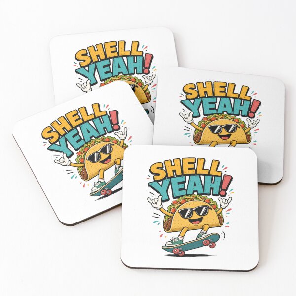 Item preview, Shell Yeah! Funny Taco Skateboarder designed and sold by CraigDesignWork.