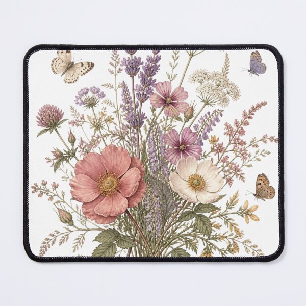 Item preview, Vintage Wildflower Bouquet designed and sold by VaneDesings.