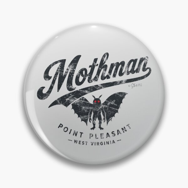 Item preview, Retro Mothman Font Illustration: Unique Style for Paranormal Fans designed and sold by studio150design.
