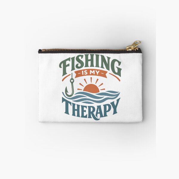 Item preview, Fishing Is My Therapy Hook & Sun – Angler Gift designed and sold by stylishdzign.