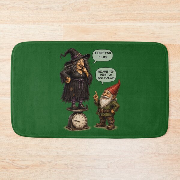 Item preview, Gnome Knows Best | Funny Witch Joke designed and sold by Alpine-Ink.
