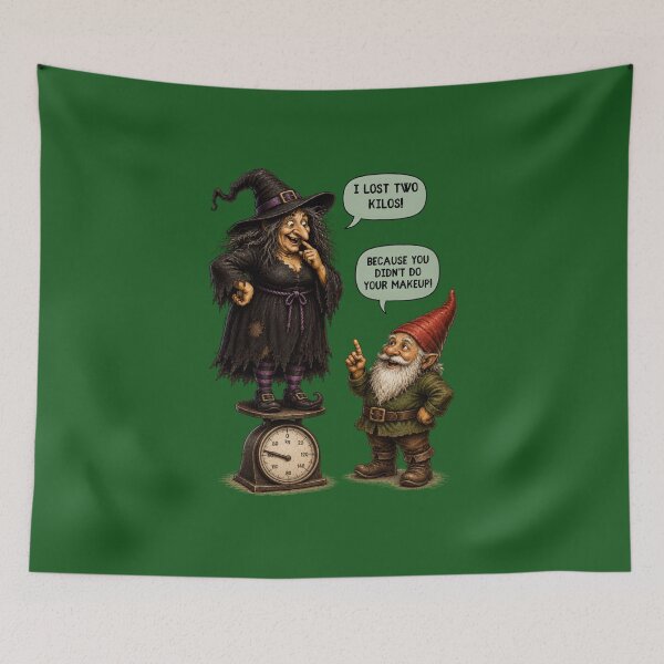 Item preview, Gnome Knows Best | Funny Witch Joke designed and sold by Alpine-Ink.