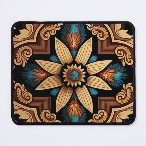 Item preview, Ornamental Floral Mandala - Vintage Botanical Geometric Art designed and sold by WJSacredAr.