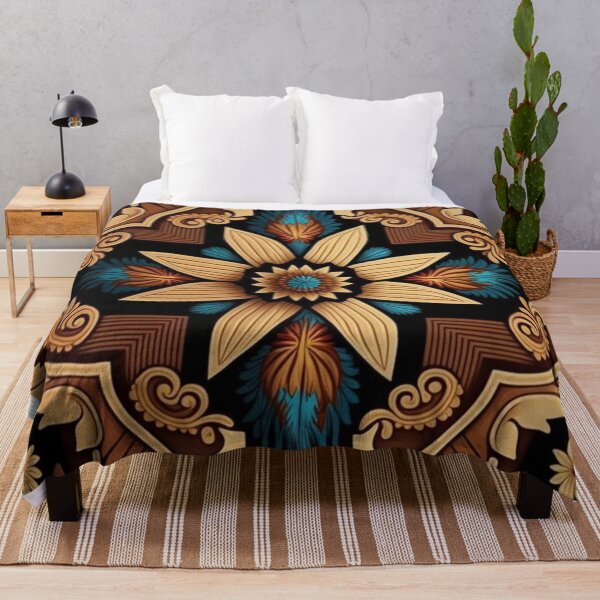 Item preview, Ornamental Floral Mandala - Vintage Botanical Geometric Art designed and sold by WJSacredAr.