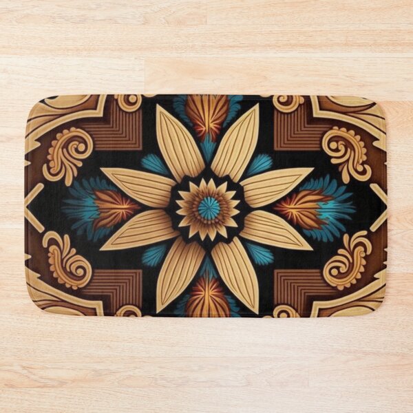 Item preview, Ornamental Floral Mandala - Vintage Botanical Geometric Art designed and sold by WJSacredAr.