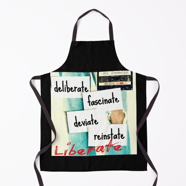 Item preview, INXS Mediate Lyrics - Deliberate Fascinate Deviate Liberate designed and sold by pulse_retail.
