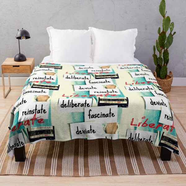 Item preview, INXS Mediate Lyrics - Deliberate Fascinate Deviate Liberate designed and sold by pulse_retail.