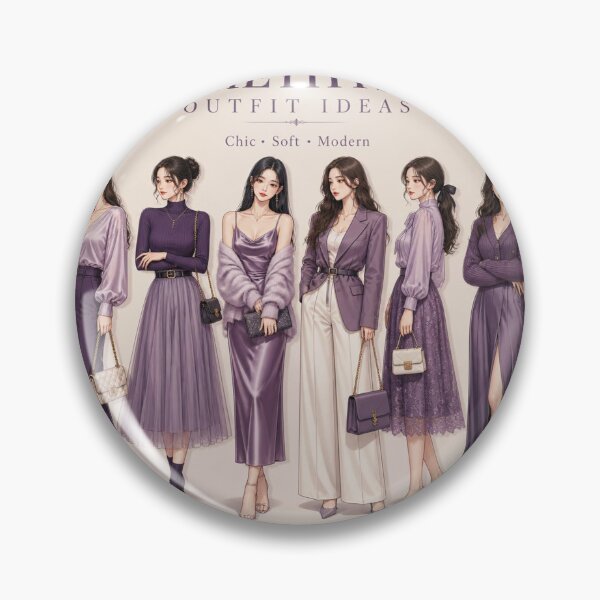 Item preview, Amethyst Outfit Ideas Korean Chic Fashion designed and sold by LenNo9881.
