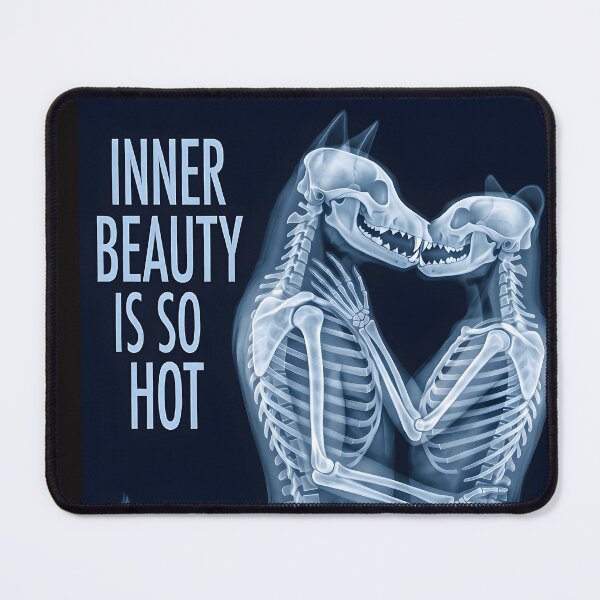 Item preview, Realistic Inner Beauty Is So Hot | X-Ray Furry Skeleton Couple designed and sold by Trevor Cutler.