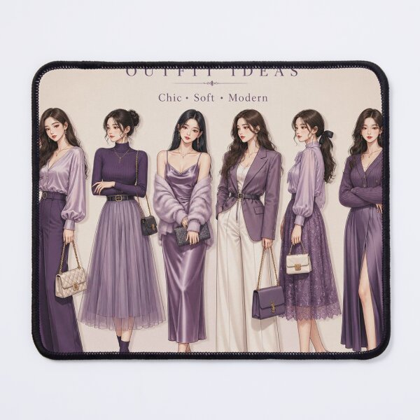 Item preview, Amethyst Outfit Ideas Korean Chic Fashion designed and sold by LenNo9881.