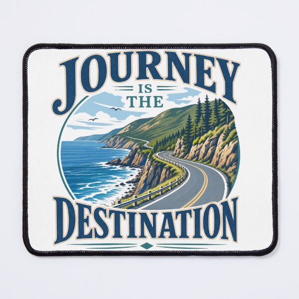 Item preview, Cabot Trail Winding Coastal Cliff – The Journey is the Destination – Nova Scotia Scenic Drive Art designed and sold by bobscraze.