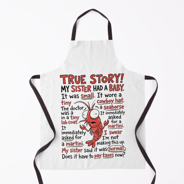Item preview, True Story Red shrimp Meme designed and sold by TeeARTHY.