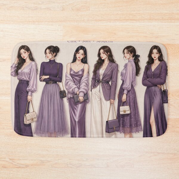 Item preview, Amethyst Outfit Ideas Korean Chic Fashion designed and sold by LenNo9881.