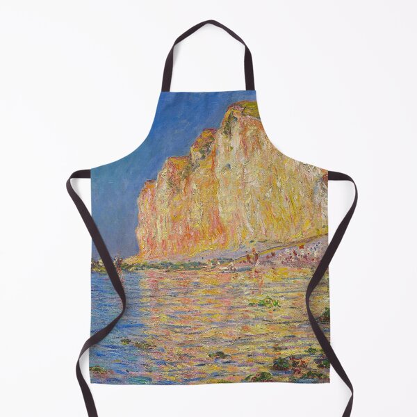 Item preview, Low Tide at Les Petites-Dalles, coast of Normandy, France seascape painting by Claude Monet  designed and sold by Jéanpaul  Ferro.