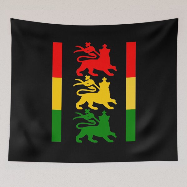 Item preview, Three Rasta Lions designed and sold by RastaColors.