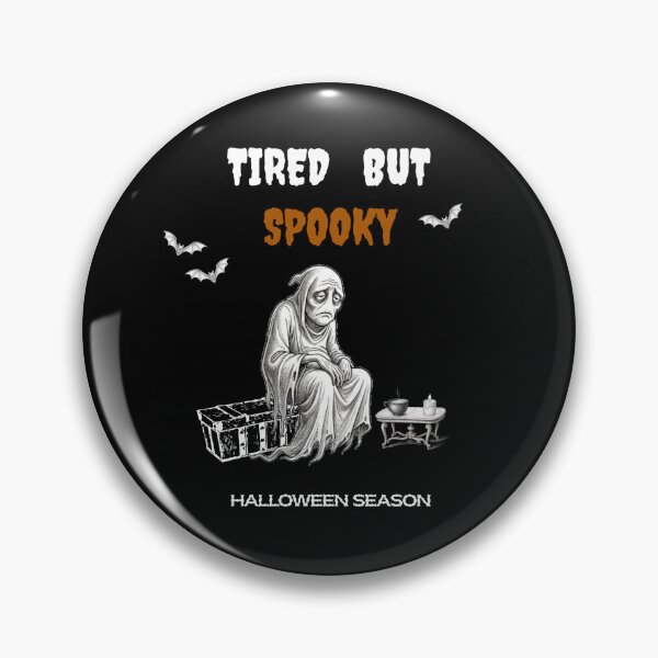 Item preview, Tired But Spooky Ghost Halloween Black designed and sold by Umbrella urban.