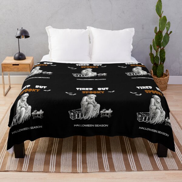 Item preview, Tired But Spooky Ghost Halloween Black designed and sold by Umbrella urban.