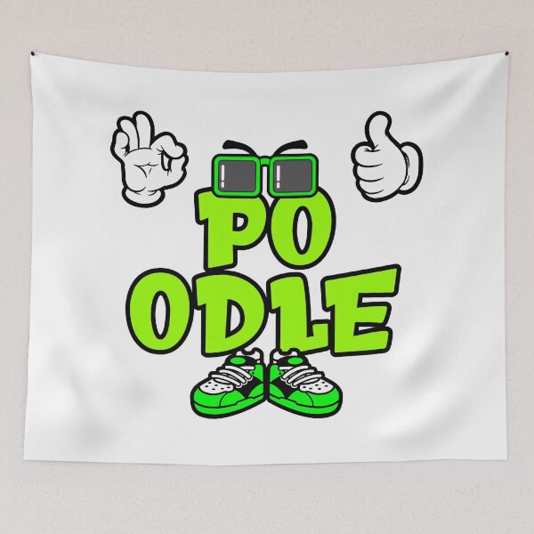 Item preview, POODLE - PETS Lettering Comic Words Funny  designed and sold by NFTWords.