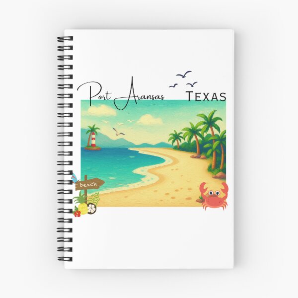 Item preview, Port Aransas Texas Vintage Travel Poster | Retro Gulf Coast Art Print designed and sold by DonnaRaine.