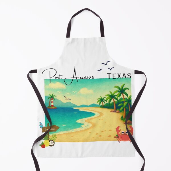 Item preview, Port Aransas Texas Vintage Travel Poster | Retro Gulf Coast Art Print designed and sold by DonnaRaine.