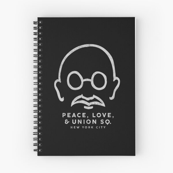 Item preview, Peace, Love & Union Sq - Vintage Minimalist Mahatma Gandhi NYC designed and sold by Jensen Designed.