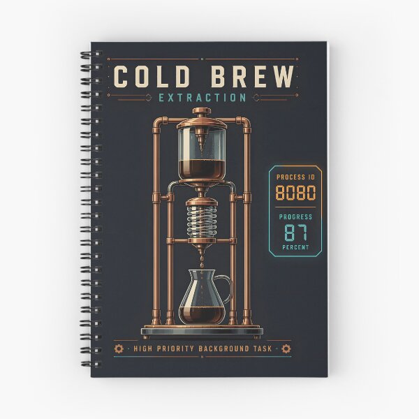 Item preview, Cold Brew Extraction High Priority Background Task Coffee designed and sold by ThirdShiftLab.
