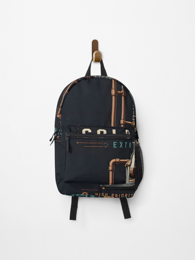 Thumbnail 1 of 3, Backpack, Cold Brew Extraction High Priority Background Task Coffee designed and sold by thirdshiftlab.