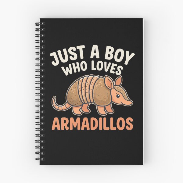 Item preview, Armadillo Just a Boy Who Loves Armadillos Kids T-Shirt | Cute Armadillo Animal Lover Graphic Gift designed and sold by Trendably.