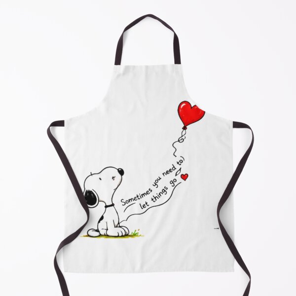 Item preview, Sometimes You Need To Let Things Go Cute Snoopy Quote designed and sold by DailyDoodlesBySumbul.