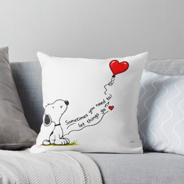 Item preview, Sometimes You Need To Let Things Go Cute Snoopy Quote designed and sold by DailyDoodlesBySumbul.
