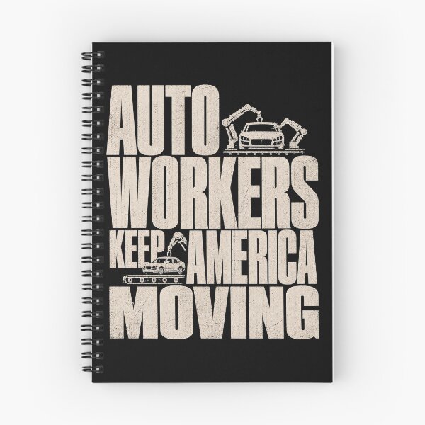 Item preview, Auto Workers Keep America Moving Automotive Manufacturing designed and sold by SquatchPrintsCo.