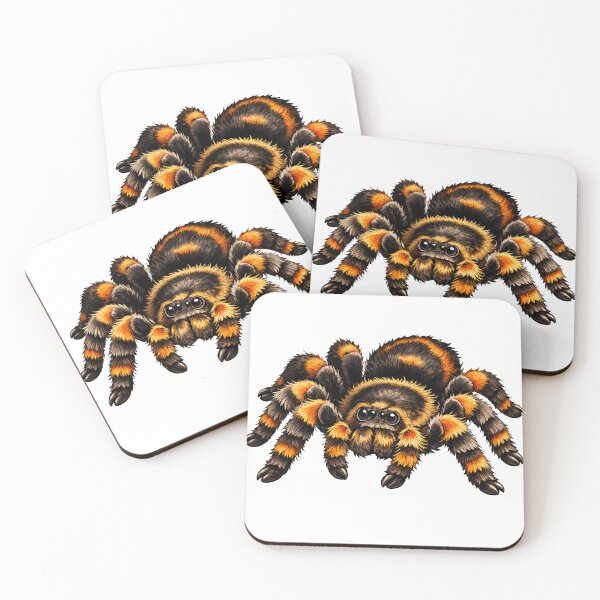 Item preview, Orange and Black Tarantula Spider designed and sold by Oddity Anvil.