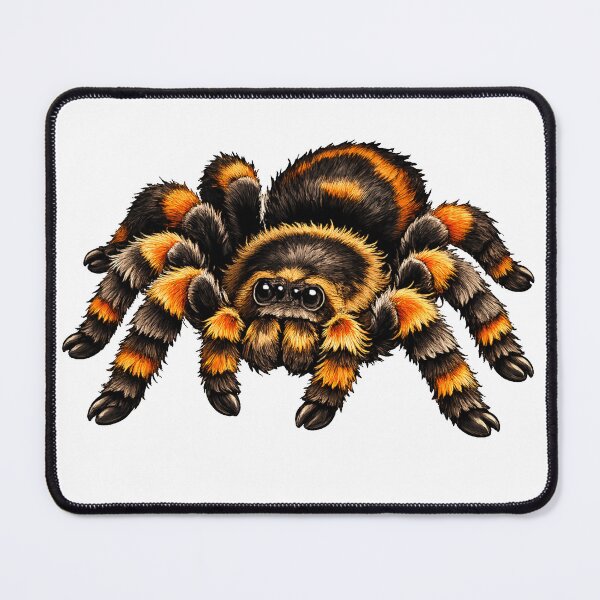 Item preview, Orange and Black Tarantula Spider designed and sold by Oddity Anvil.