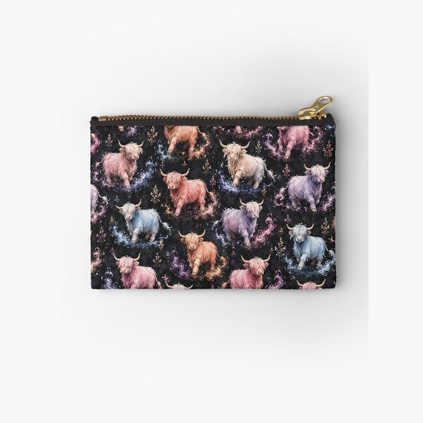 Item preview, Pastel Highland Cow Pattern designed and sold by RkskArt.