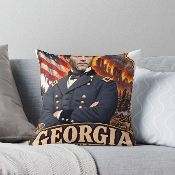 Item preview, Georgia On My Mind | William T Sherman Civil War Design  designed and sold by Designed for War.