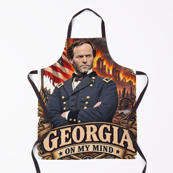 Item preview, Georgia On My Mind | William T Sherman Civil War Design designed and sold by Designed for War.