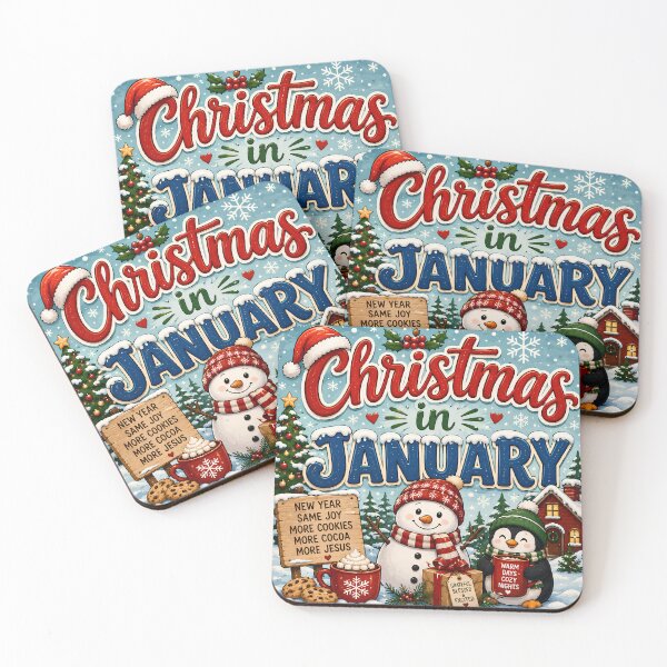 Item preview, Christmas in January – New Year Same Joy designed and sold by FindYouByZ.