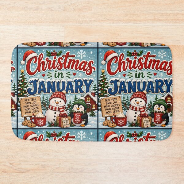 Item preview, Christmas in January – New Year Same Joy designed and sold by FindYouByZ.