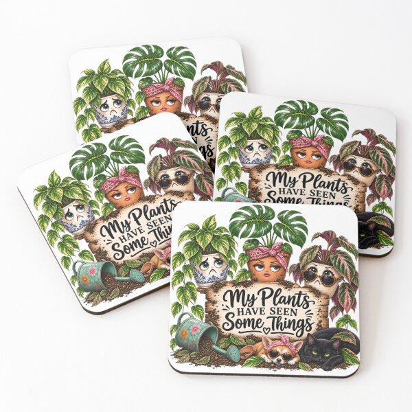 Item preview, My Plants Have Seen Some Things – Funny Plant Mom Fail designed and sold by CottageGardenCo.