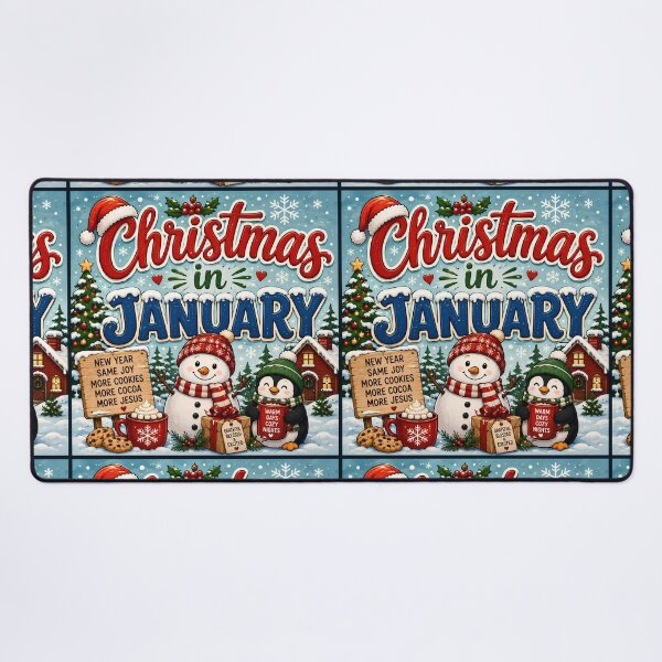 Item preview, Christmas in January – New Year Same Joy designed and sold by FindYouByZ.
