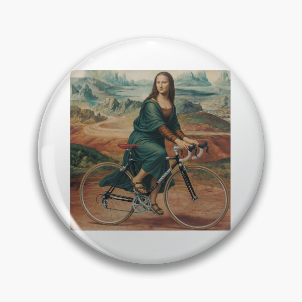 Item preview, Mona Lisa Bicycle Parody designed and sold by TeeARTHY.