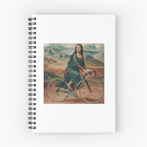 Item preview, Mona Lisa Bicycle Parody designed and sold by TeeARTHY.