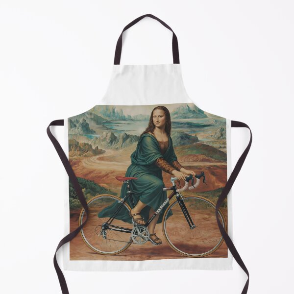 Item preview, Mona Lisa Bicycle Parody designed and sold by TeeARTHY.