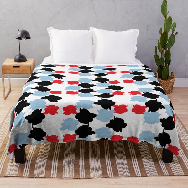 Item preview, Colorful Mixture of Poppy Reds, Sky Blues, Black designed and sold by Rolographics1.